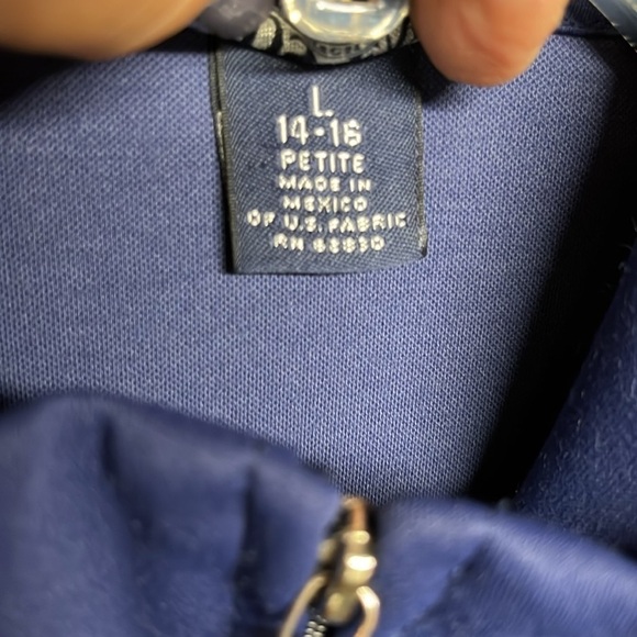 Lands End Petite Active Wear Jacket ✝️ - Picture 8 of 11